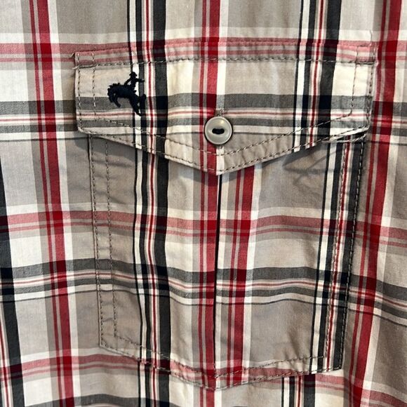Wrangler Men’s XL Western rodeo cowboy button down long sleeved shirt - Picture 6 of 15
